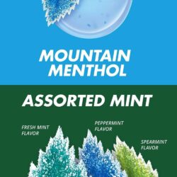 Kẹo Halls thông cổ, mát họng Halls Sugar Free Relief Mountain Menthol 25 viên 6 keo halls thong co mat hong halls sugar free relief mountain menthol 25 vien kb