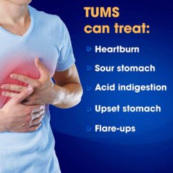 Kẹo ngậm giảm đầy hơi khó tiêu Tums Smoothies Berry Fusion 60 viên 8 keo ngam giam day hoi kho tieu tums smoothies berry fusion 60 vien kb