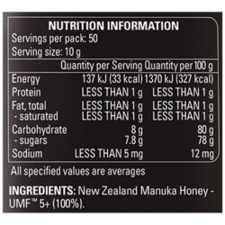 Mật ong Comvita Manuka Honey UMF 5+ 500g 9 mat ong comvita manuka honey umf 5 500g kb