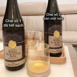 Nước uống nhau thai đẹp da Royal Placenta 500,000mg 720ml (Mẫu mới) 8 nuoc uong nhau thai dep da royal placenta 500 000mg 720ml mau moi ka