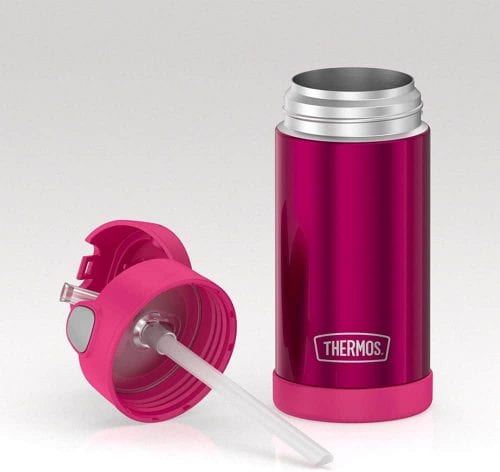 Set bình + hộp đựng thức ăn giữ nhiệt cho bé Thermos Funtainer Lunch Set 355ml + 290ml (Pink) 25 set binh hop dung thuc an giu nhiet cho be thermos funtainer lunch set 355ml 290ml pink ke