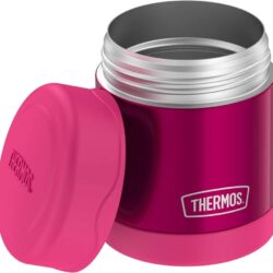 Set bình + hộp đựng thức ăn giữ nhiệt cho bé Thermos Funtainer Lunch Set 355ml + 290ml (Pink) 18 set binh hop dung thuc an giu nhiet cho be thermos funtainer lunch set 355ml 290ml pink kh