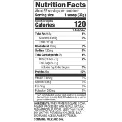 Sữa tăng cơ Dymatize 100% Whey Isolate Protein Powder 1.76kg (Chocolate) 11 sua tang co dymatize 100 whey isolate protein powder 1 76kg chocolate ka