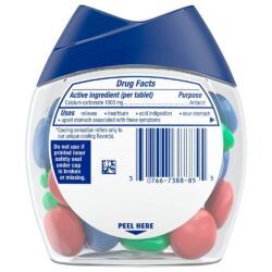 Viên nhai giảm đầy hơi khó tiêu Tums Antacid Chewy Bites Cooling Sensation Fruit Fusion 28 Chewable Tablets 7 vien nhai giam day hoi kho tieu tums antacid chewy bites cooling sensation fruit fusion 28 chewable tablets ka