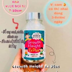 vien uong ho tro tang chieu cao cho tre growth height ex plus 300mg 300 vien kf