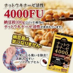 vien uong phong chong dot quy orihiro nattokinase 4000fu 60 vien kc