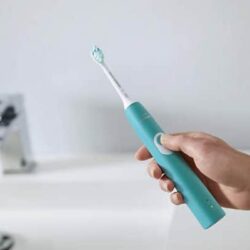 Bàn chải đánh răng sạc điện Philips Sonicare ProtectiveClean 4100 Blue 8 ban chai danh rang sac dien philips sonicare protectiveclean 4100 blue kc