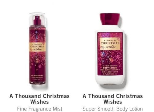 bath body works body lotion huong a thousand christmas wishes kb