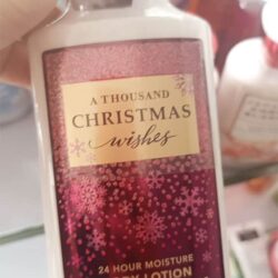 bath body works body lotion huong a thousand christmas wishes kd