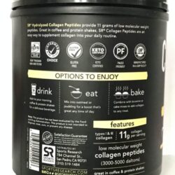 Bột uống Collagen thủy phân SR Collagen Peptides 477.65g (Vanilla) 8 bot uong collagen thuy phan sr collagen peptides 477 65g vanilla kb