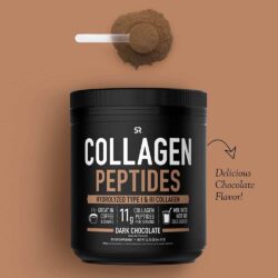 Bột uống Collagen thủy phân SR Collagen Peptides 644.11g (Dark Chocolate) 12 bot uong collagen thuy phan sr collagen peptides 644 11g dark chocolate kb