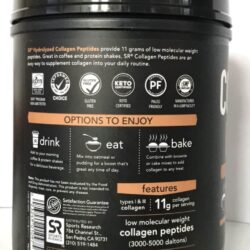 Bột uống Collagen thủy phân SR Collagen Peptides 644.11g (Dark Chocolate) 9 bot uong collagen thuy phan sr collagen peptides 644 11g dark chocolate kc