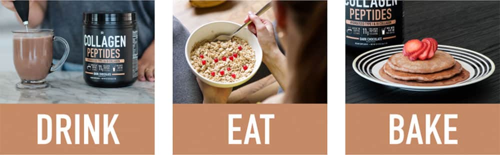 Bột uống Collagen thủy phân SR Collagen Peptides 644.11g (Dark Chocolate) 16 bot uong collagen thuy phan sr collagen peptides 644 11g dark chocolate kg