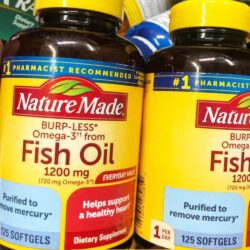 dau ca nature made fish oil 1200mg 720mg omega 3 125 vien kd