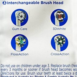 Đầu thay bàn chải điện Oral-B Precision Clean 3 cái 16 dau thay ban chai dien oral b precision clean 3 cai red