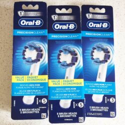 Đầu thay bàn chải điện Oral-B Precision Clean 5 cái 14 dau thay ban chai dien oral b precision clean 5 cai krf