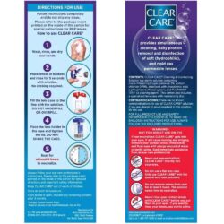 dung dich khu trung contact lens clear care triple action 355ml ka