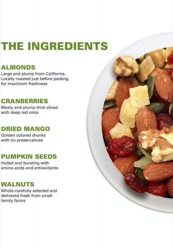 hat trai cay say tong hop gourmet nut power up trail mix 737g kb