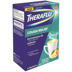 Hỗ trợ giảm ho Theraflu Cough Relief 6 gói 10 ho tro giam ho theraflu cough relief 6 goi ka