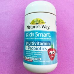 Kẹo Vitamin và men vi sinh cho bé Nature’s Way Kids Smart Multivitamin + Probiotics 50 viên 8 keo vitamin va men vi sinh cho be natures way kids smart multivitamin probiotics 50 vien kc