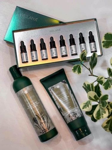 Serum mọc tóc Weilaiya With Ginger Polygonum 5ml x 8 lọ 27 serum moc toc weilaiya with ginger polygonum 5ml x 8 lo kj