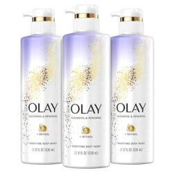 Set sữa tắm trắng da giảm thâm Olay Retinol 530ml x3 chai 8 set sua tam trang da giam tham olay retinol 530ml x3 chai ka