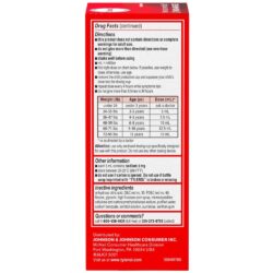 Siro Tylenol cho trẻ 2-11 tuổi Children’s Tylenol Pain Fever 120ml (Vị Bubble Gum) 14 siro giam dau ha sot cho tre 2 11 tuoi childrens tylenol pain fever 120ml vi bubble gum knf