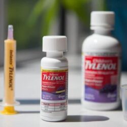 Siro Tylenol cho trẻ sơ sinh Infants’ Tylenol Pain Fever 60ml (Vị nho) 9 siro giam dau ha sot cho tre so sinh infants tylenol pain fever 60ml vi nho kd