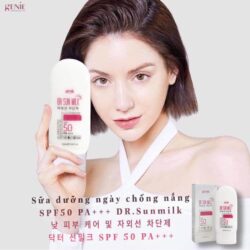 Sữa chống nắng Genie Dr Sun Milk SPF 50+ PA+++ 100ml 13 sua chong nang genie dr sun milk spf 50 pa 100ml ke