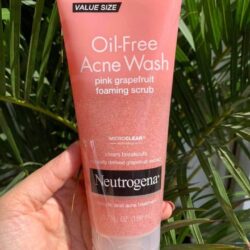 Sữa rửa mặt ngừa mụn từ bưởi hồng Neutrogena Oil-Free Acne Wash 198ml 9 sua rua mat ngua mun tu buoi hong neutrogena oil free acne wash 198ml kc