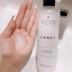 Sữa tẩy trang Lanci Daily Natural Cleansing Milk 300ml 13 sua tay trang lanci daily natural cleansing milk 300ml ke