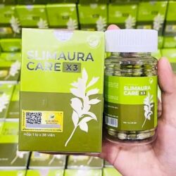 Thảo mộc giảm cân Slimming Care X3 (Slimaura Care X3) 38 Capsules 7 thao moc giam can slimming care x3 30 vien 190126 kc
