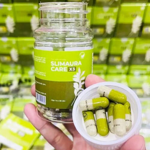 Thảo mộc giảm cân Slimming Care X3 (Slimaura Care X3) 38 Capsules 12 thao moc giam can slimming care x3 30 vien 190126 kd