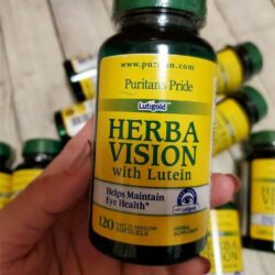 Viên bổ mắt Puritan’s Pride Herba Vision With Lutein 120 Softgels 9 vien bo mat puritans pride herba vision with lutein 120 softgels kd