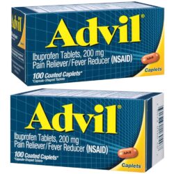 Viên giảm đau hạ sốt Advil 200mg 100 Caplets 6 vien giam dau ha sot advil 200mg 100 caplets ka