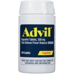 Viên giảm đau hạ sốt Advil 200mg 100 Caplets 7 vien giam dau ha sot advil 200mg 100 caplets kc