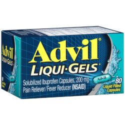 Viên giảm đau hạ sốt Advil Liqui-Gels 200mg 80 Liquid Capsules 9 vien giam dau ha sot advil liqui gels 200mg 80 vien ka