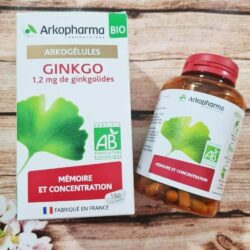 vien uong bo nao tang cuong tri nho arkopharma arkogelules bio ginkgo 150 vien ka
