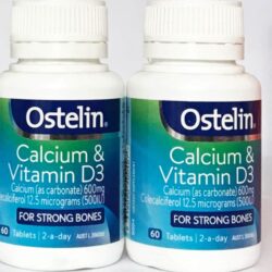 vien uong bo sung canxi va vitamin d3 ostelin calcium vitamin d3 60 tablets kc