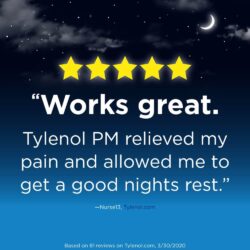 Viên uống Tylenol PM Acetaminophen Extra Strength 500mg 100 Caplets 9 vien uong giam dau ho tro giac ngu tylenol pm 100 caplets ka