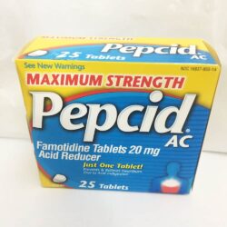 Viên uống giảm đầy hơi, ợ nóng Pepcid AC Maximum Strength Tablets 25 viên 9 vien uong giam day hoi o nong pepcid ac maximum strength tablets 25 vien kd