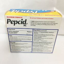 Viên uống giảm đầy hơi, ợ nóng Pepcid AC Maximum Strength Tablets 25 viên 10 vien uong giam day hoi o nong pepcid ac maximum strength tablets 25 vien ke