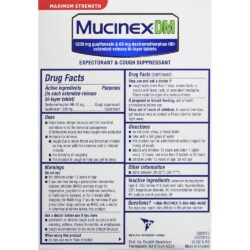 Viên uống giảm ho long đờm Mucinex DM Maximum Strength 14 viên 7 vien uong giam ho long dom mucinex dm maximum strength 14 vien kb