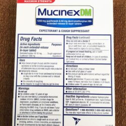 Viên uống giảm ho long đờm Mucinex DM Maximum Strength 14 viên 6 vien uong giam ho long dom mucinex dm maximum strength 14 vien kd