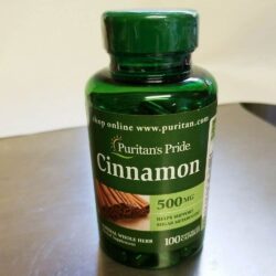 Viên uống hỗ trợ đường huyết từ quế Puritan’s Pride Cinnamon 500mg 100 Capsules 8 vien uong ho tro duong huyet tu que puritans pride cinnamon 500mg 100 capsules kc