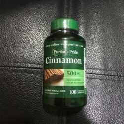 Viên uống hỗ trợ đường huyết từ quế Puritan’s Pride Cinnamon 500mg 100 Capsules 9 vien uong ho tro duong huyet tu que puritans pride cinnamon 500mg 100 capsules kd