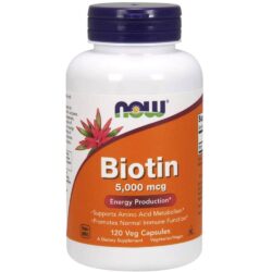 vien uong ho tro moc toc va chong rung toc now biotin 5000mcg 120 capsules kd