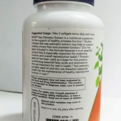 vien uong ho tro tuyen tien liet now saw palmetto extract 160mg 90 softgels kc