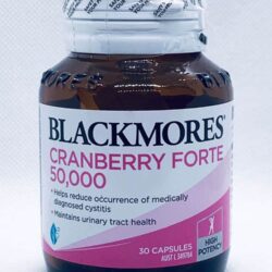 Viên uống nam việt quất Blackmores Cranberry Forte 50000mg 30 Capsules 6 vien uong nam viet quat blackmores cranberry forte 50000mg 30 capsules knc