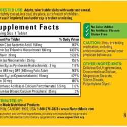 Vitamin B tổng hợp Nature Made Super B-Complex 140 viên 9 vitamin b tong hop nature made super b complex 140 vien ka